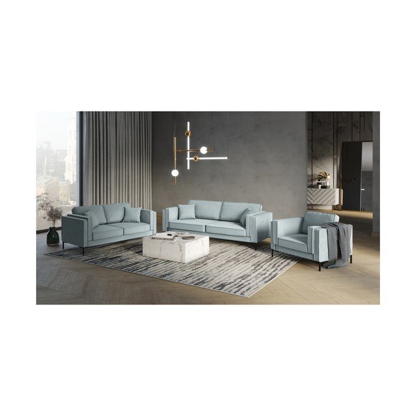 Světle modré křeslo Milo Casa Attilio-image-4