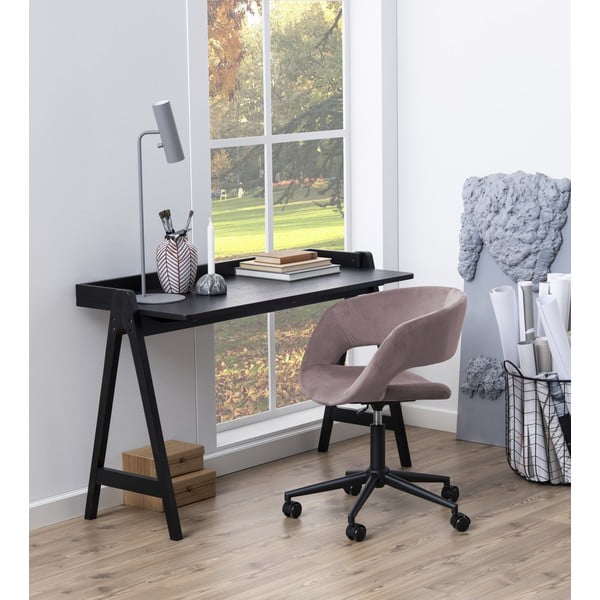 Pracovní stůl s deskou v dubovém dekoru 126.6x51.6 cm Miso - Actona-image-1