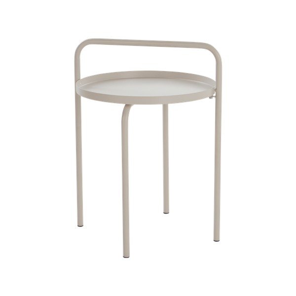 Kovový kulatý odkládací stolek ø 42 cm Bleket – Jotex