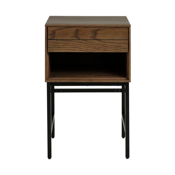 Odkládací stolek s deskou v dubovém dekoru 40x45 cm Modica – Unique Furniture-image-2