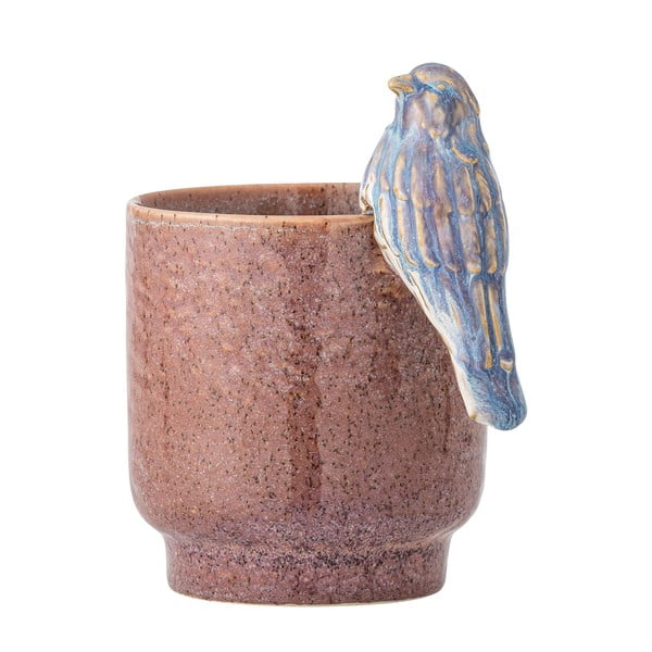 Kameninový ručně malovaný obal na květináč ø 11 cm Larky – Bloomingville