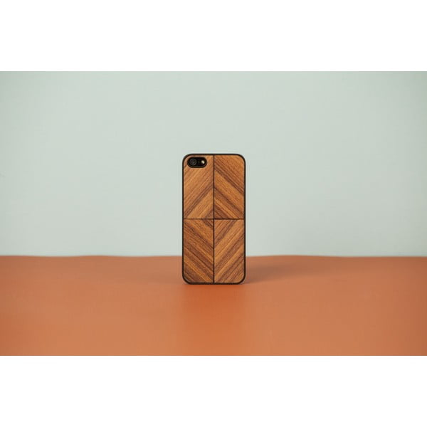 Dřevěný obal na iPhone 4 Inlays, vortex