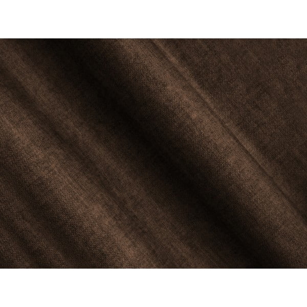 Tmavě hnědá sametová podnožka Loretto – Cosmopolitan Design-image-3