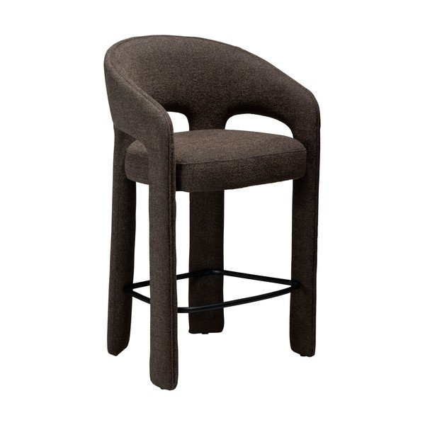 Hnědá barová židle (výška sedáku 67 cm) Splendor – DAN-FORM Denmark