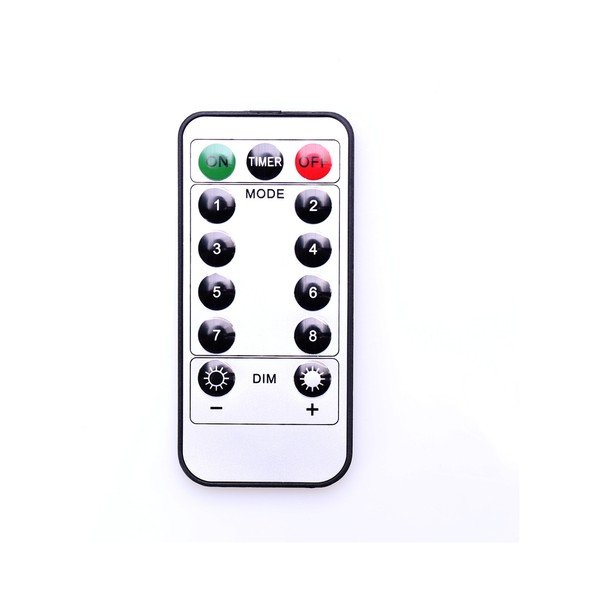 LED světelný řetěz s dálkovým ovládáním DecoKing Chain, 100 světýlek, délka 10,3 m-image-2
