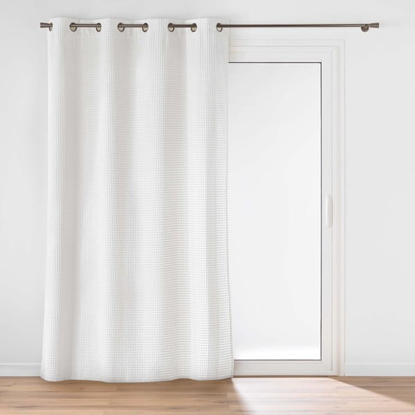 Bílý sametový závěs 140x260 cm Swing – douceur d'intérieur
