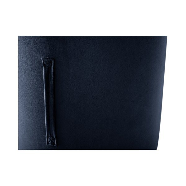 Tmavě modrý puf Mazzini Sofas Fiore, ⌀ 40 cm-image-3