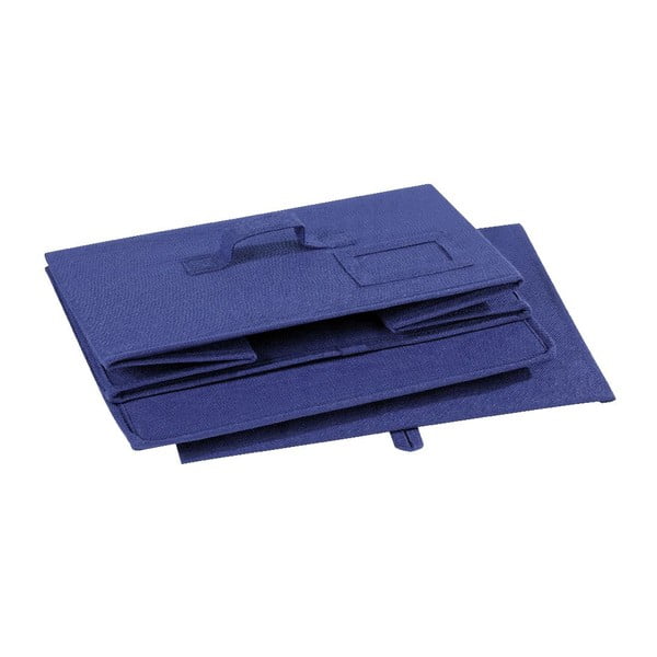 Modrý úložný box Wenko Ocean, délka 34 cm-image-2