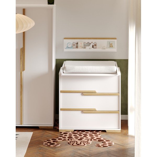 Bílá nástěnná police Pinio Snap-image-4