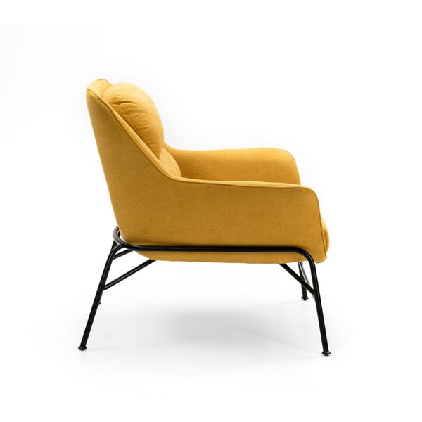 Žluté křeslo Teulat Sadira-image-3