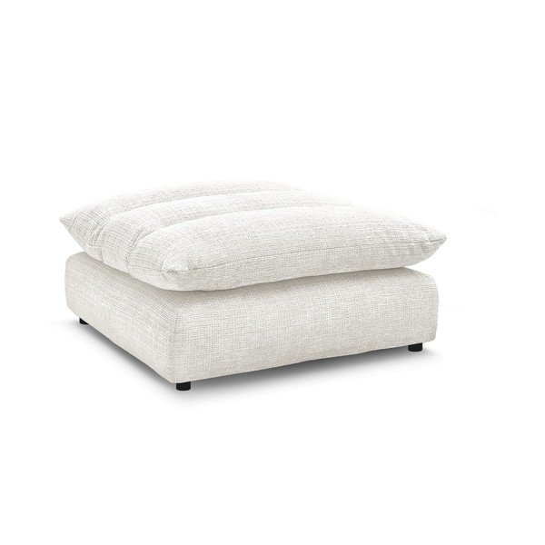 Bílá žinylková podnožka Neil – Bobochic Paris