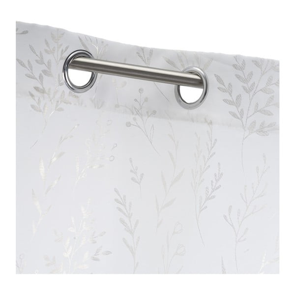 Bílá/ve stříbrné barvě záclona 140x260 cm Buds – Casa Selección-image-3