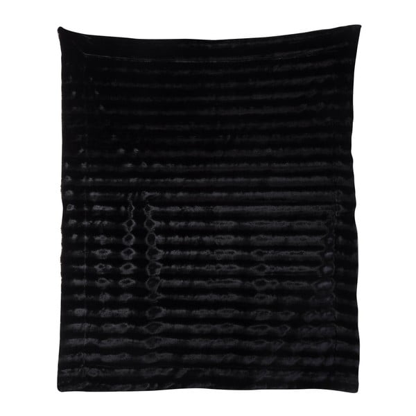 Pléd Home Collection Black Plush, 120 x 150 cm