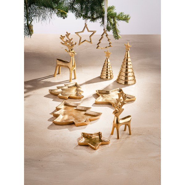 Kovová vánoční figurka (výška 16 cm) Noelle Christmas Tree – Ladelle-image-2