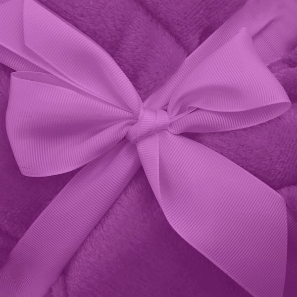 Fialový unisex župan z mikrovlákna DecoKing Robby, velikost XS-image-2