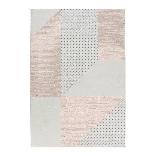 Krémovo-růžový koberec Mint Rugs Madison, 120 x 170 cm