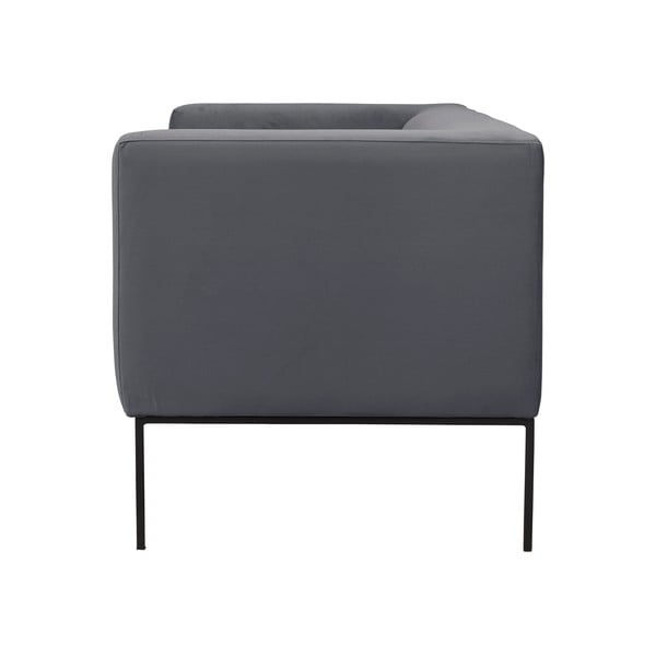 Tmavě šedá pohovka Windsor & Co Sofas Neptune, 195 cm-image-3