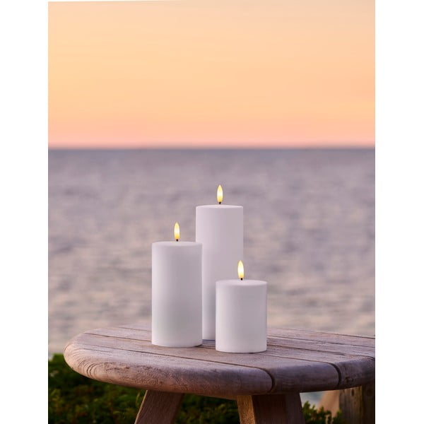 Venkovní LED svíčky v sadě 3 ks (výška 20 cm) Sille – Sirius-image-1