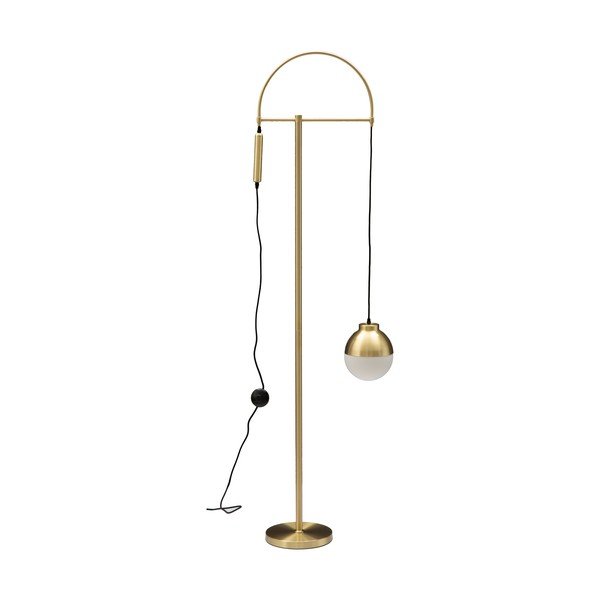 Volně stojící lampa ve zlaté barvě Mauro Ferretti Elegant-image-4