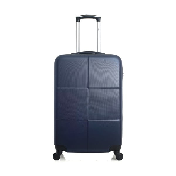 Tmavě modrý cestovní kufr ve na kolečkách Hero Coronado, 61 l