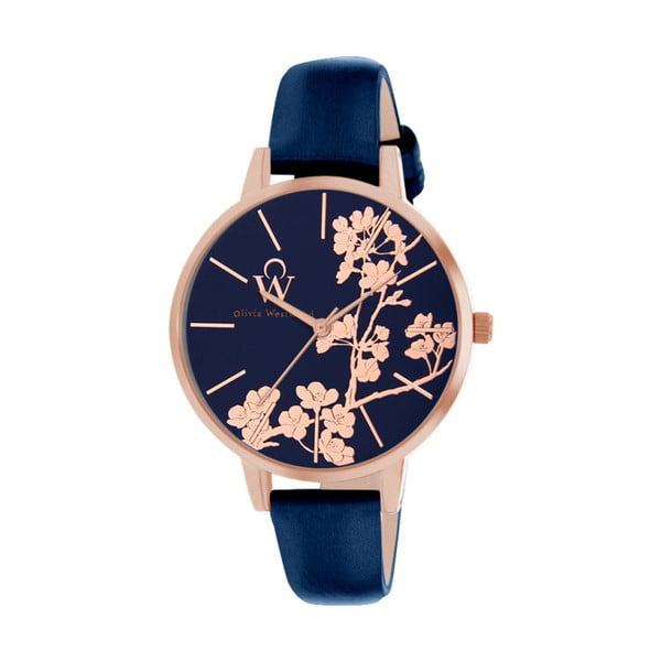Dámské hodinky s řemínkem v modré barvě Olivia Westwood Suna