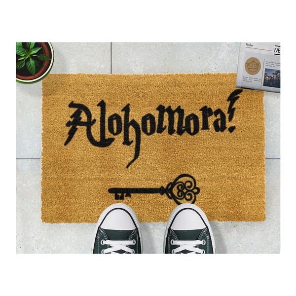 Rohožka z přírodního kokosového vlákna Artsy Doormats Alohomora, 40 x 60 cm-image-2