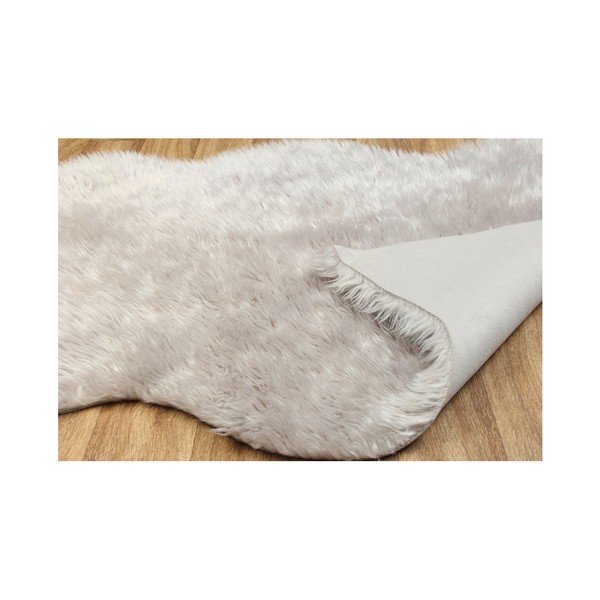 Šedý koberec z umělé kožešiny Tekli, 70 x 100 cm-image-1