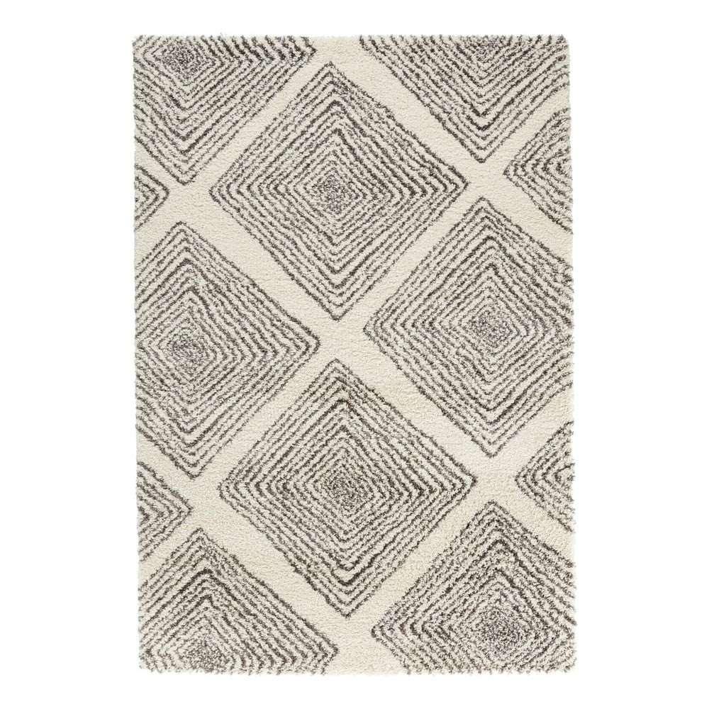Šedý koberec Mint Rugs Wire, 120 x 170 cm