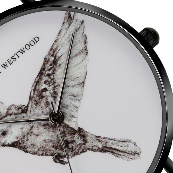 Dámské hodinky s páskem z pravé kůže světle modré barvy Emily Westwood-image-3