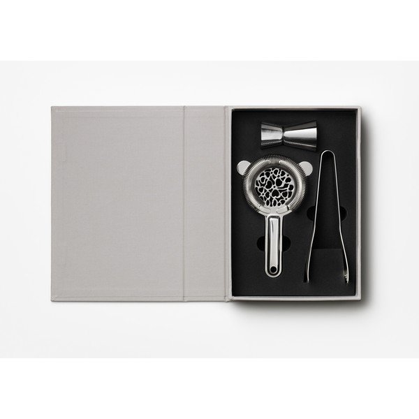 Ocelový set na přípravu koktejlů The Essentials - Cocktail Tools – Printworks-image-2