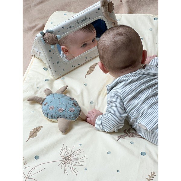 Světle žlutá dětská hrací podložka 80x80 cm Sea Garden – Cam Cam Copenhagen-image-4