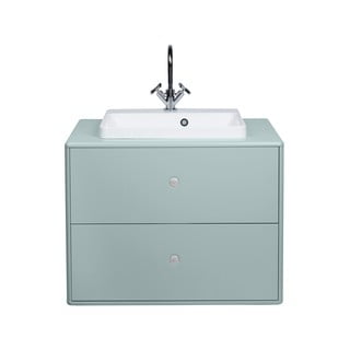 Světle zelená skříňka s umyvadlem bez baterie 80x62 cm Color Bath - Tom Tailor for Tenzo