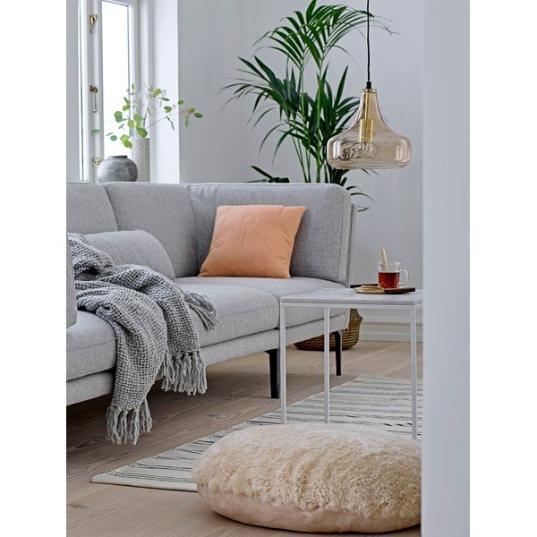 Hnědé závěsné svítidlo se skleněným stínidlem ø 25,5 cm Yuser – Bloomingville-image-1