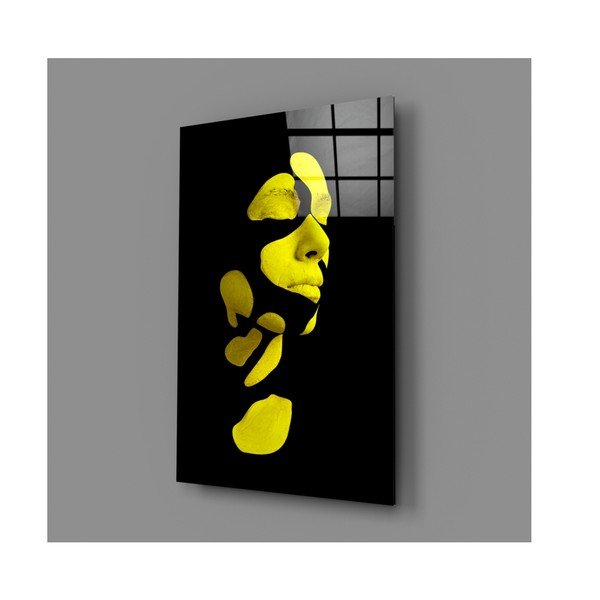 Skleněný obraz Insigne Fragmented Yellow-image-4