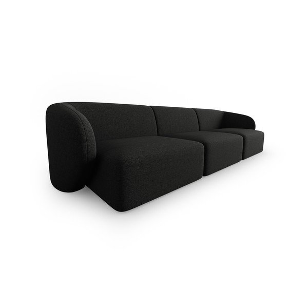 Černá pohovka 259 cm Shane – Micadoni Home-image-1