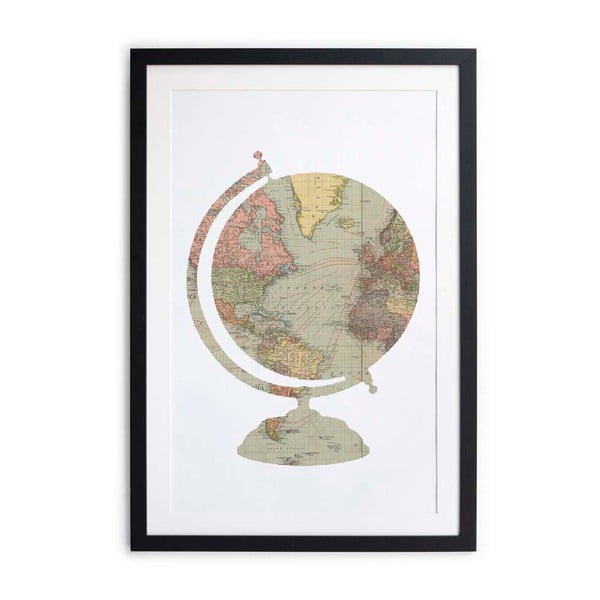 Obraz Little Nice Things Globe, 40 x 60 cm
