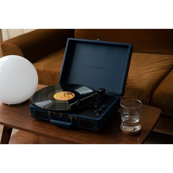 Tmavě modrý gramofon Crosley Plus Navy-image-3