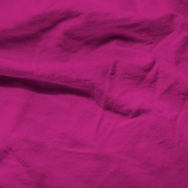 Elastické prostěradlo Hoeslaken 190-200x200-220 cm, sytě růžové