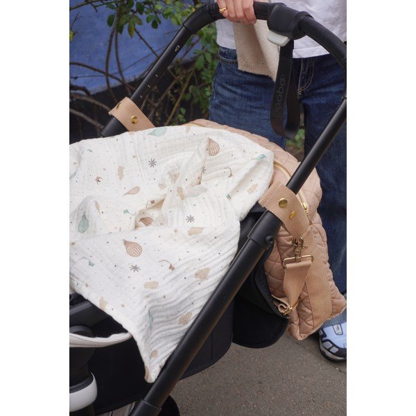 Slonovinová dětská deka z Bio bavlny 100x100 cm Dreamland – Cam Cam Copenhagen-image-4