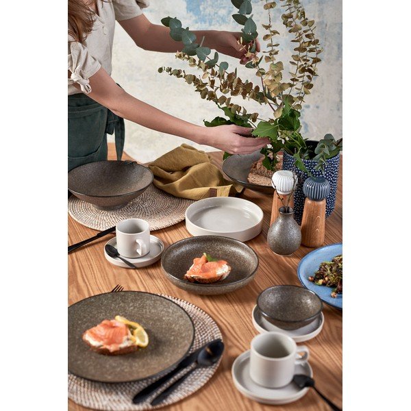 Zelená zástěra s příměsí lnu Really Nice Things Delantal Green Moss-image-3