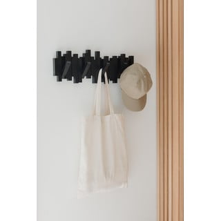 Černý plastový nástěnný věšák Sticks – Umbra