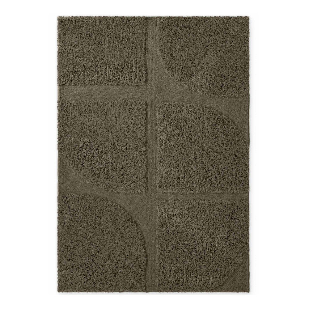 Khaki ručně tkaný koberec 160x230 cm Lambeth Jasper – Ted Baker