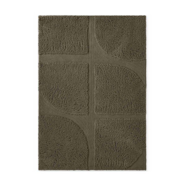 Khaki ručně tkaný koberec 80x150 cm Lambeth Jasper – Ted Baker