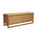 Výklopný botník v dekoru dubu s lavicí v přírodní barvě NewEst – Woodman