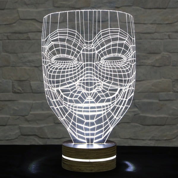3D stolní lampa Anonymous