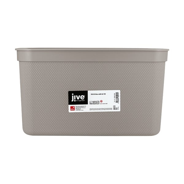 Plastový úložný box s víkem Deco  - Rotho-image-3