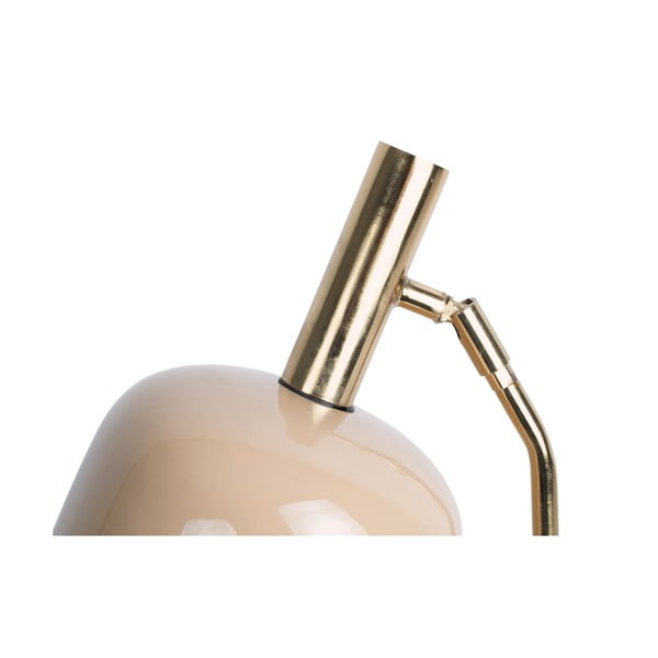 Světle hnědá stojací lampa s kovovým stínidlem (výška 164 cm) Smart – Leitmotiv-image-2