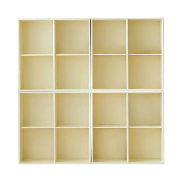 Světle žlutá závěsná knihovna 70x70 cm Mistral – Hammel Furniture