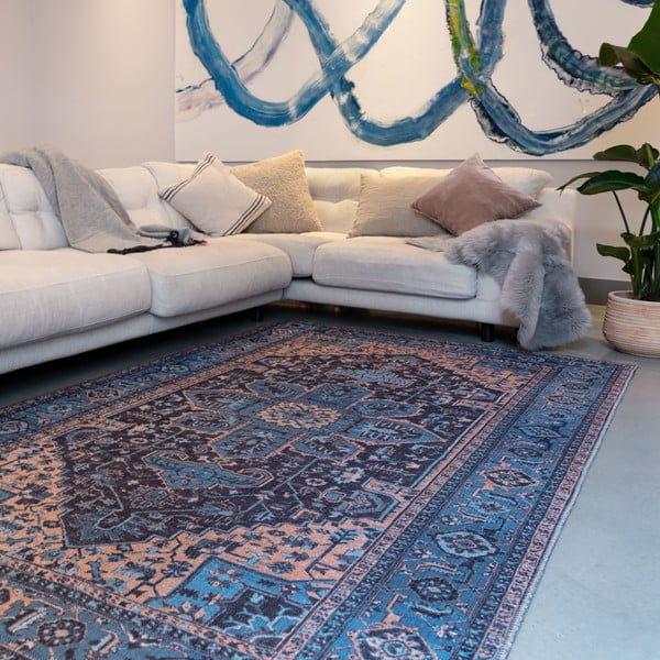 Modrý koberec 230x160 cm Kaya - Asiatic Carpets-image-1