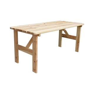 Zahradní jídelní stůl z borovicového dřeva 180x70 cm Viking - Rojaplast